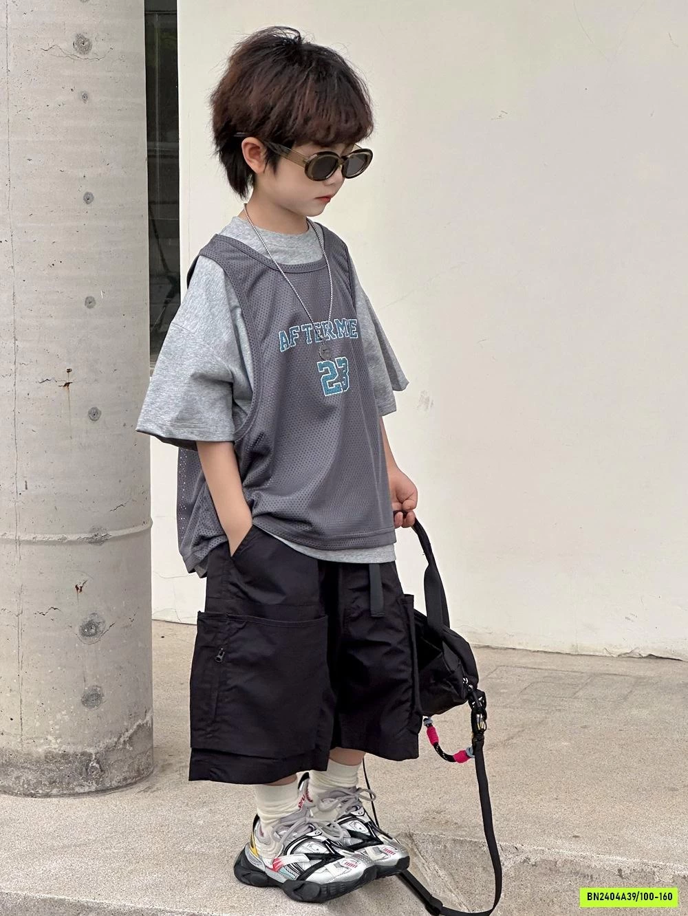 ÁO LƯỚI BÓNG RỔ MIX SHORT GIÓ AFTE