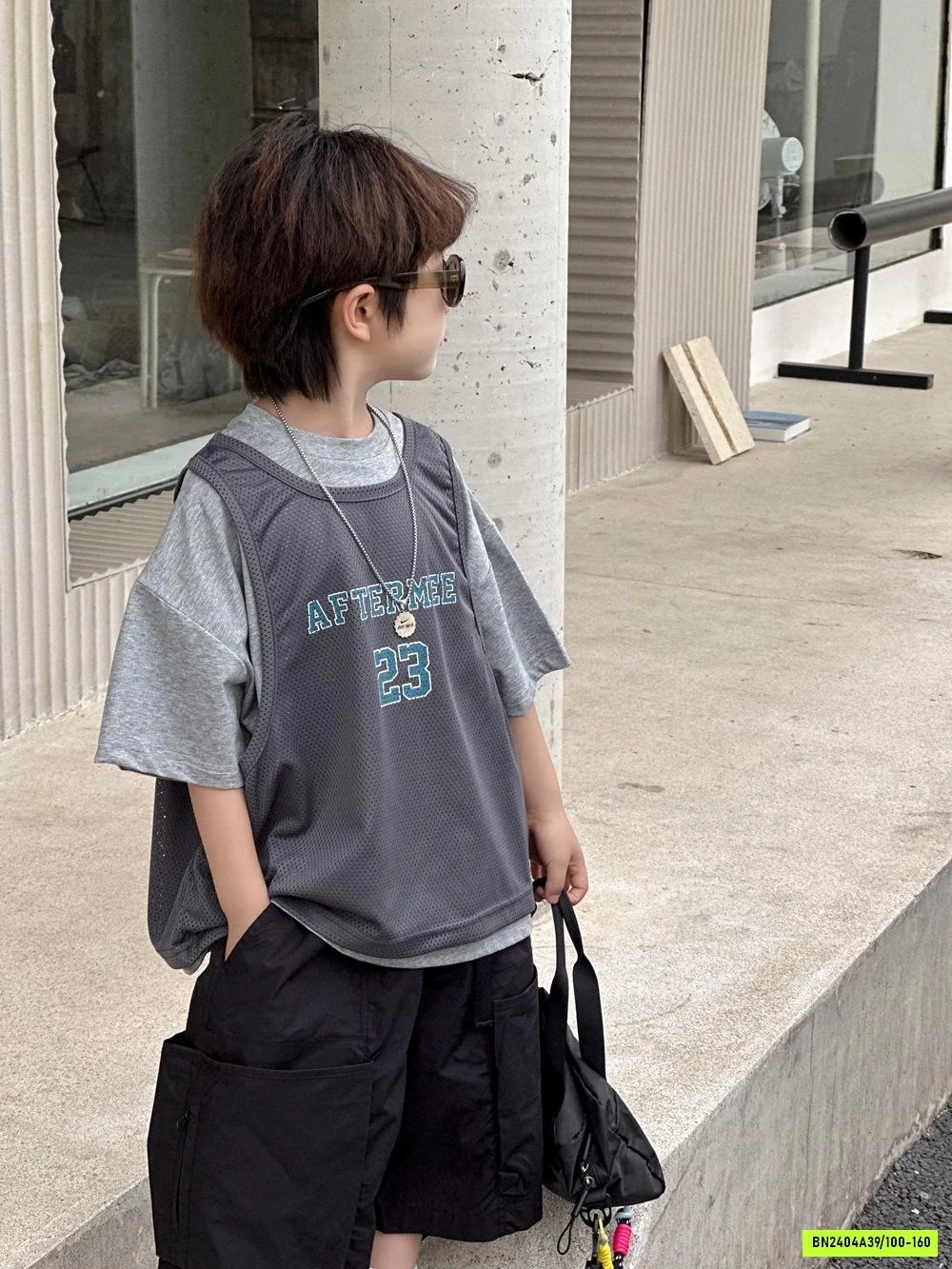 ÁO LƯỚI BÓNG RỔ MIX SHORT GIÓ AFTE