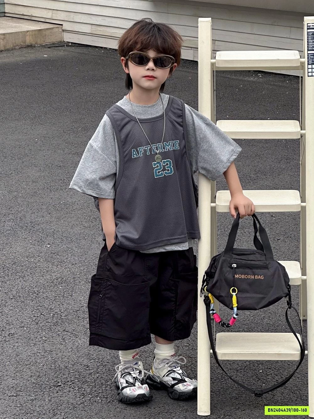 ÁO LƯỚI BÓNG RỔ MIX SHORT GIÓ AFTE