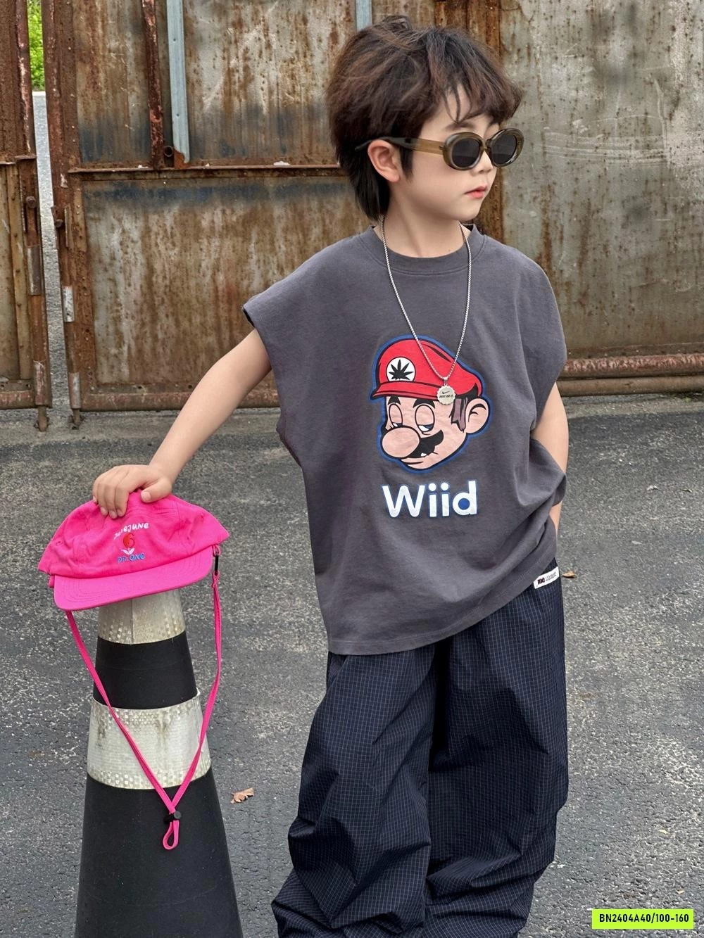 TANKTOP POPEYE MIX QUẦN GIÓ CARO AFTE