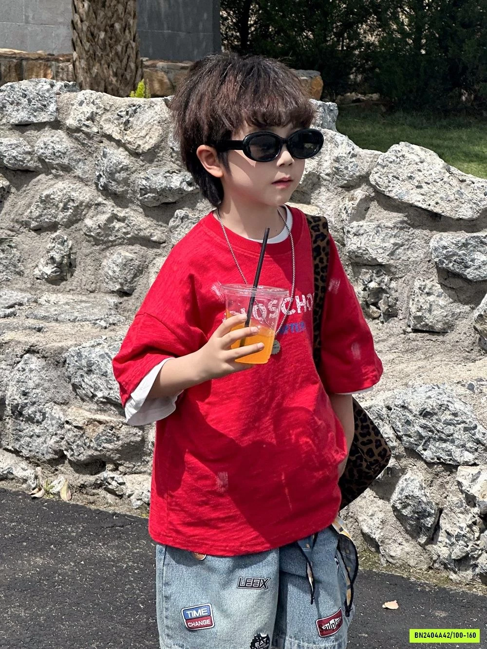 ÁO THUN ĐỎ XƯỚC OLDSCHOOL AFTE