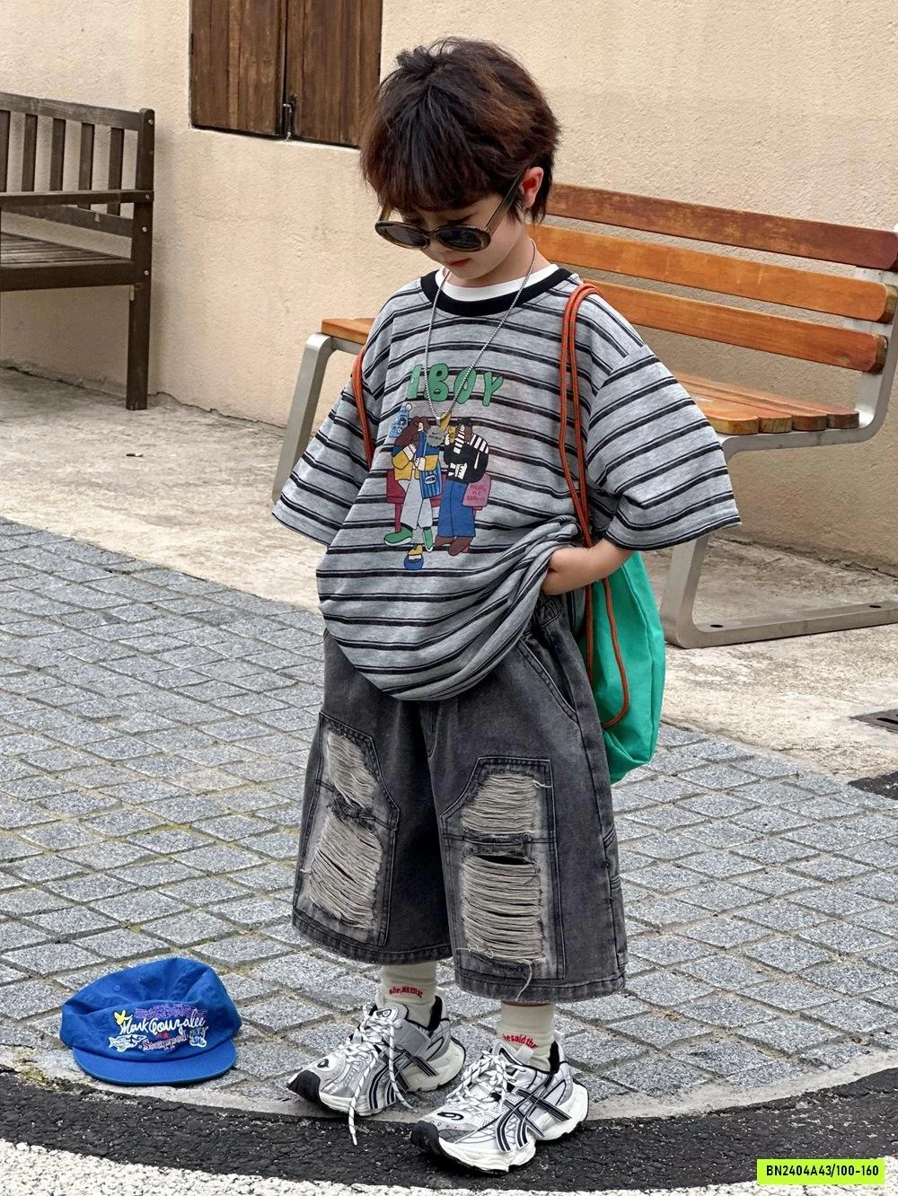 SHORT JEANS CÀO RÁCH CÁ TÍNH AFTE