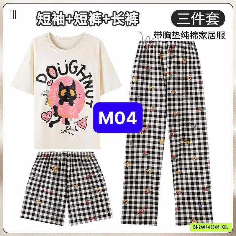 BỘ COTTON 3 CHI TIẾT IN HÌNH