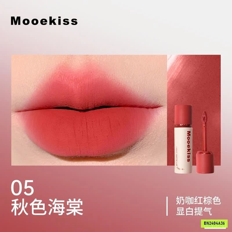 SON KEM LÌ MOOEKISS HỒNG NẮP ĐỎ