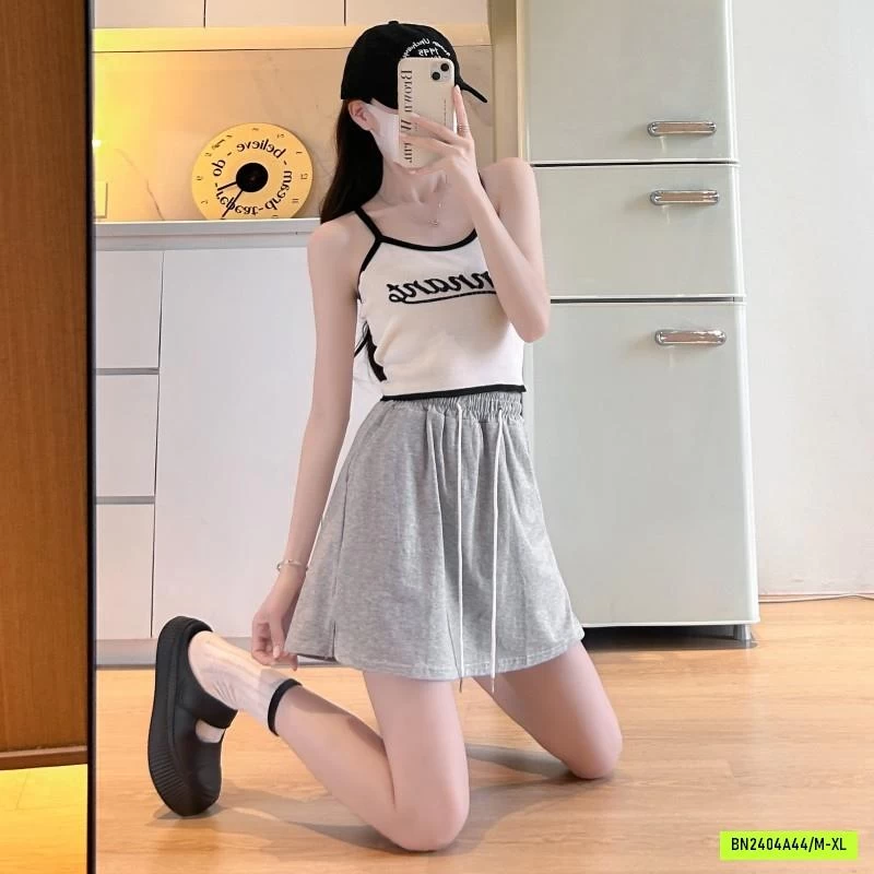 QUẦN VÁY COTTON CẠP CHUN