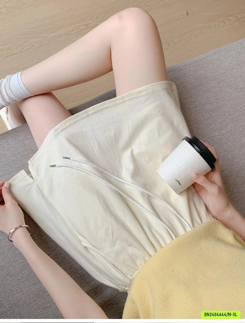 QUẦN VÁY COTTON CẠP CHUN