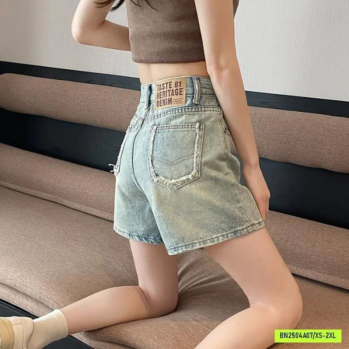 SHORT JEANS TÚI RÁCH CẠP CAO