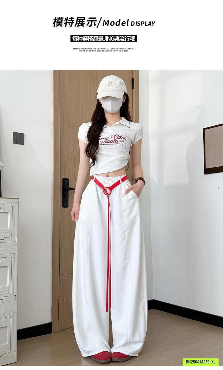 QUẦN BAGGY SUÔNG GÂN TRƯỚC