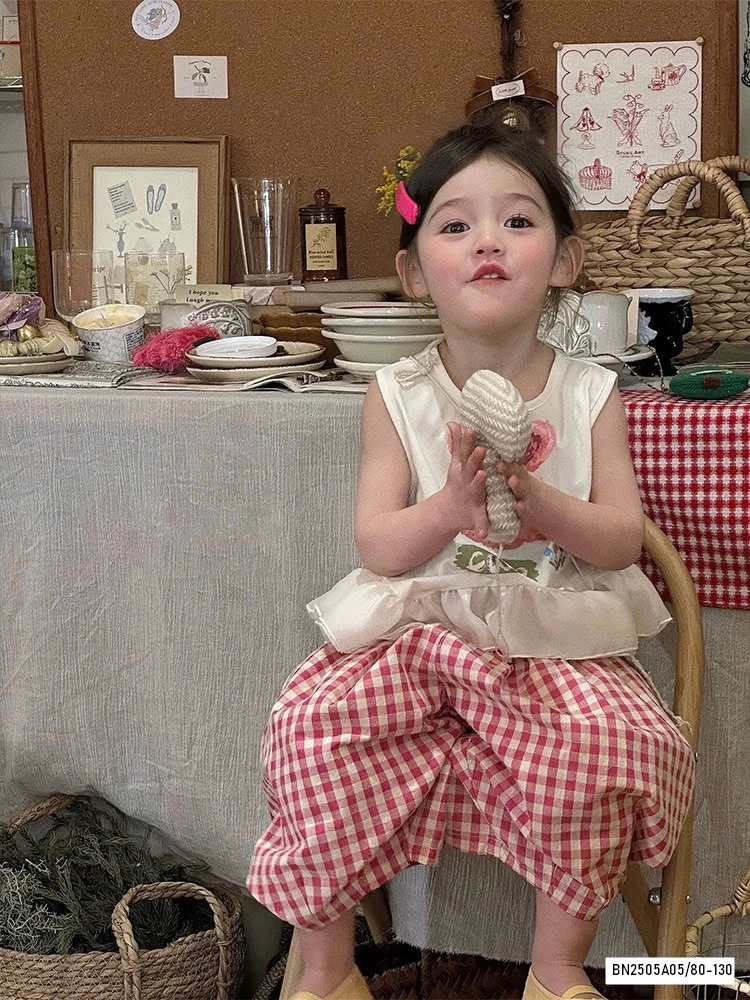 SÉT THỎ BÁNH BÈO QUẦN CARO