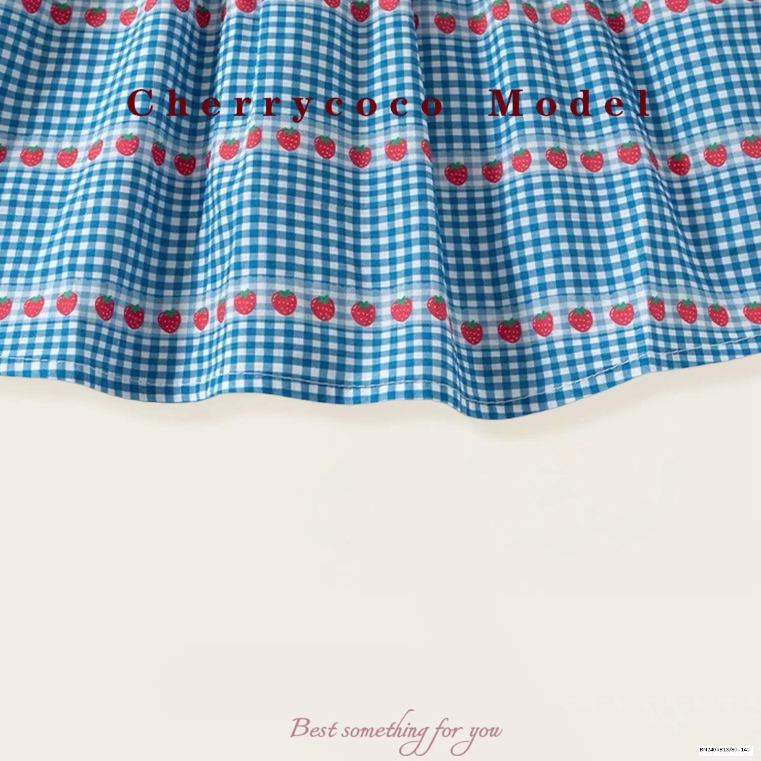 VÁY 2 DÂY KẺ CARO CHERRYCOCO BG