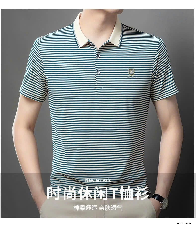 ÁO POLO SỌC NGANG