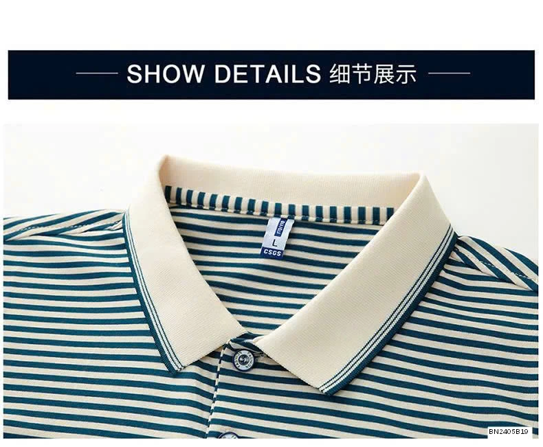 ÁO POLO SỌC NGANG