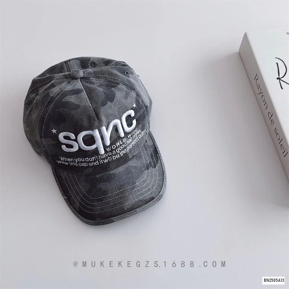 MŨ KẾT RẰN RI THÊU CHỮ