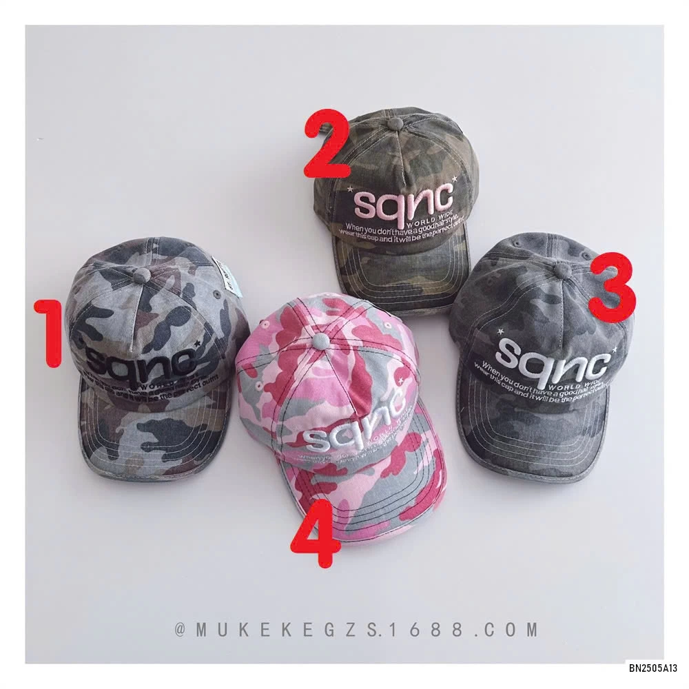 MŨ KẾT RẰN RI THÊU CHỮ