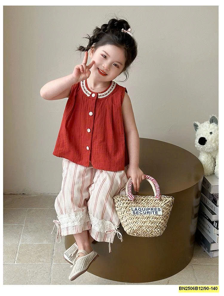 SÉT SƠ MI ĐỎ SÁT NÁCH CỔ TRÒN