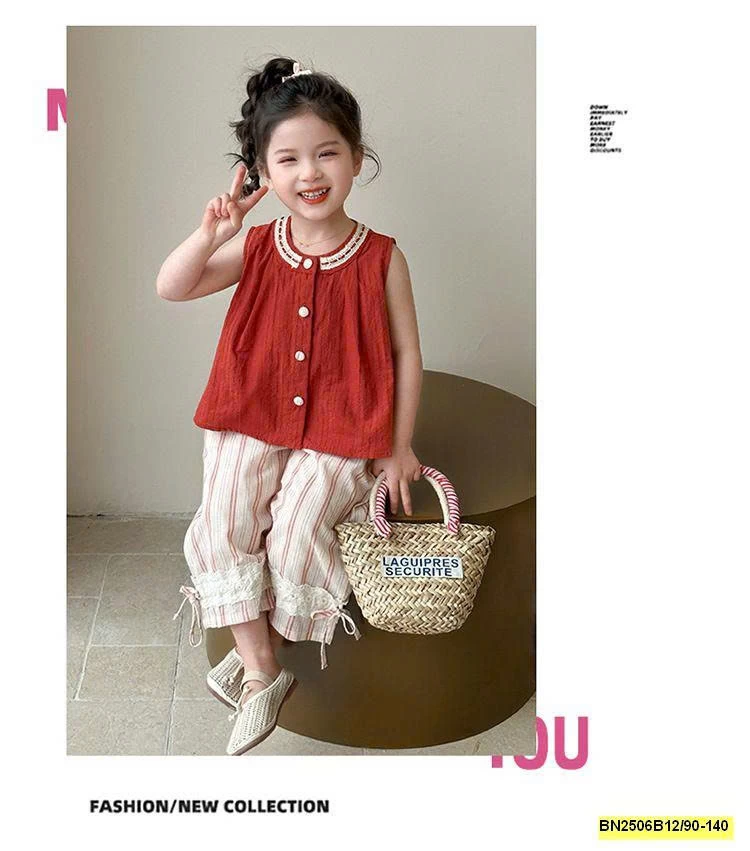 SÉT SƠ MI ĐỎ SÁT NÁCH CỔ TRÒN