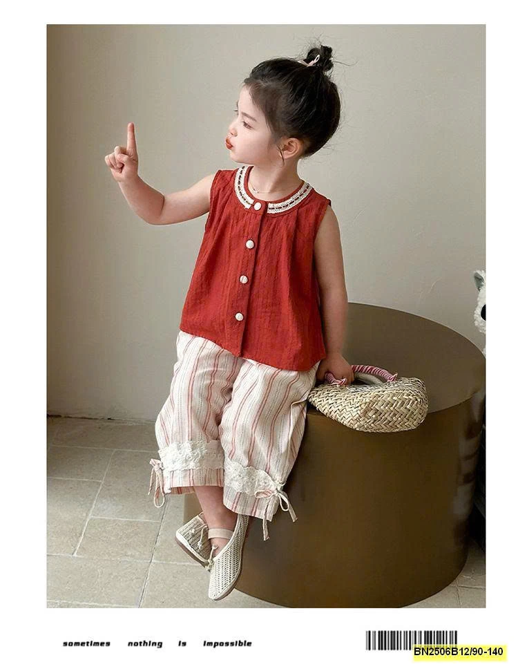 SÉT SƠ MI ĐỎ SÁT NÁCH CỔ TRÒN