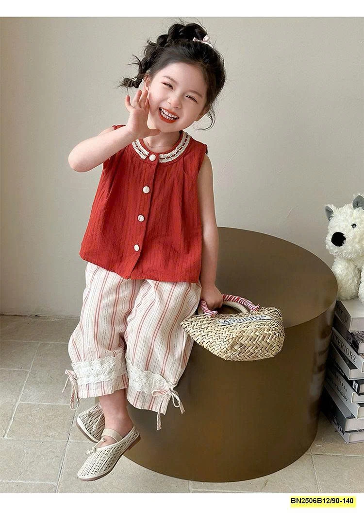 SÉT SƠ MI ĐỎ SÁT NÁCH CỔ TRÒN