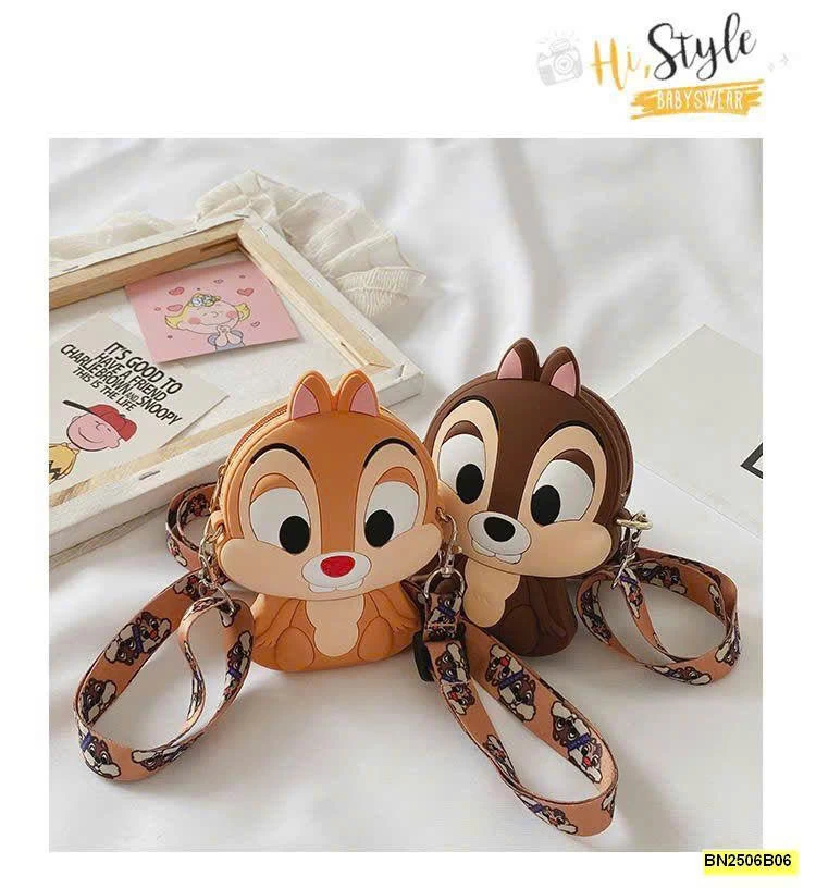 TÚI NHỰA HOẠT HÌNH BÉ ANIME