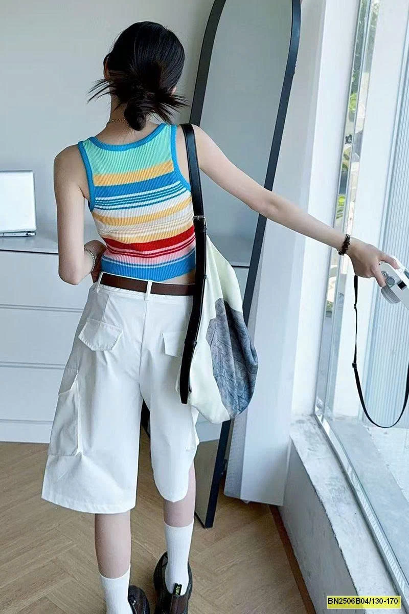 SÉT ÁO LEN SẮC MÀU ĐI BIỂN