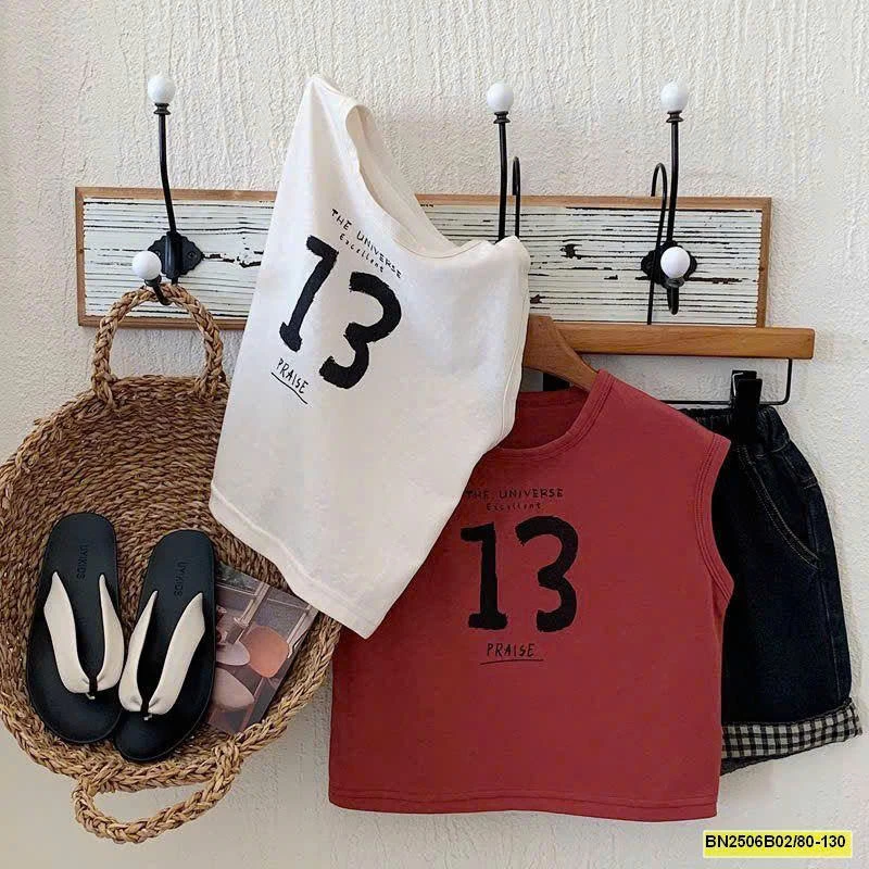 ÁO BA LỖ SỐ 13 CHO BÉ TRAI