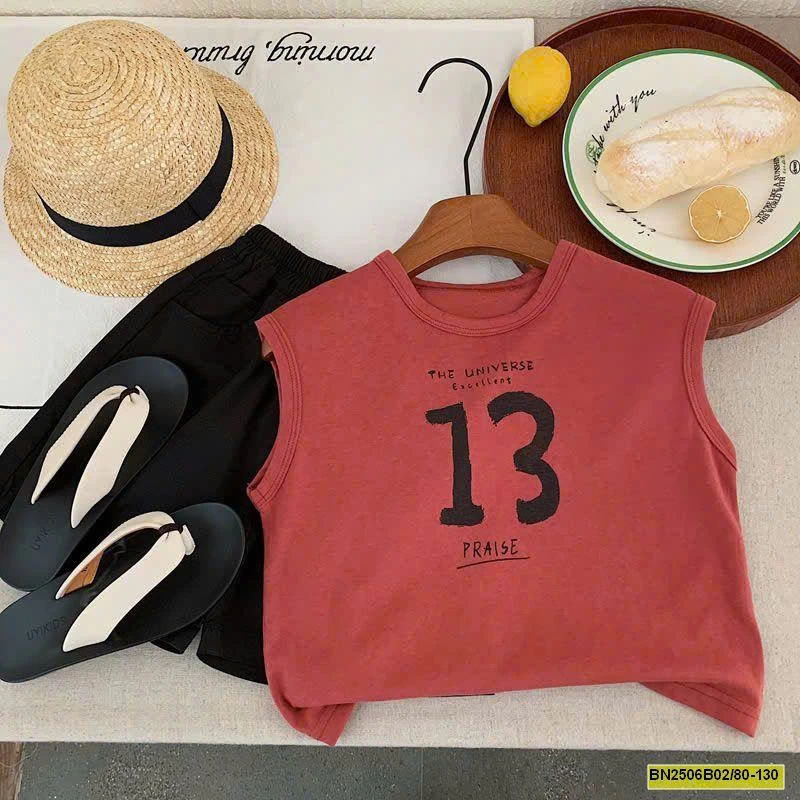 ÁO BA LỖ SỐ 13 CHO BÉ TRAI