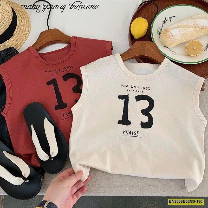 ÁO BA LỖ SỐ 13 CHO BÉ TRAI