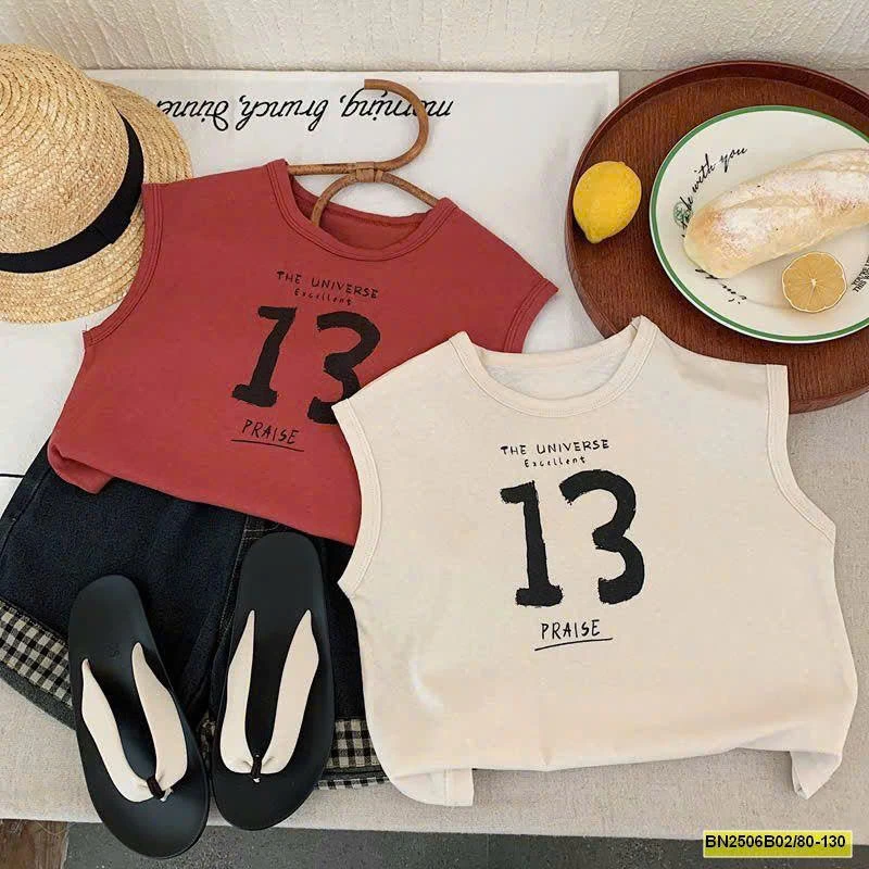 ÁO BA LỖ SỐ 13 CHO BÉ TRAI