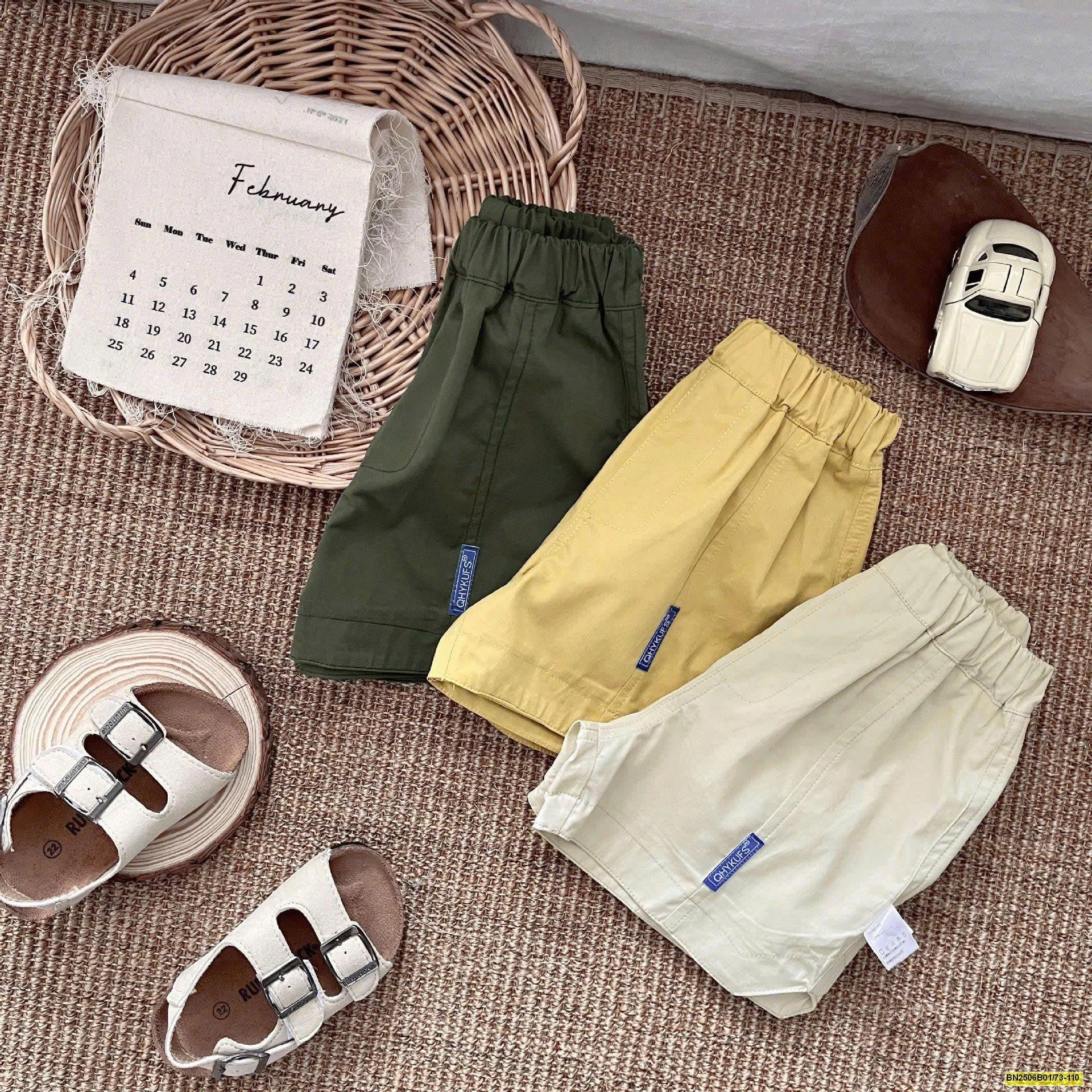 QUẦN SHORT CHO BÉ TRAI