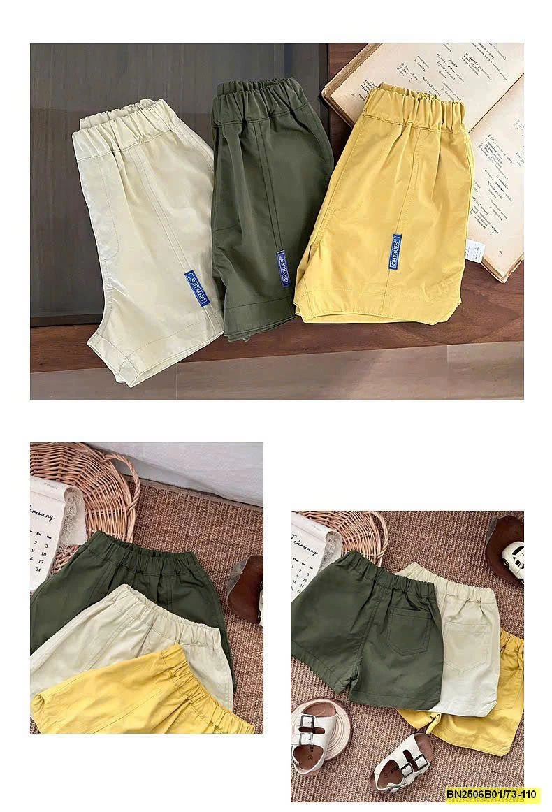QUẦN SHORT CHO BÉ TRAI