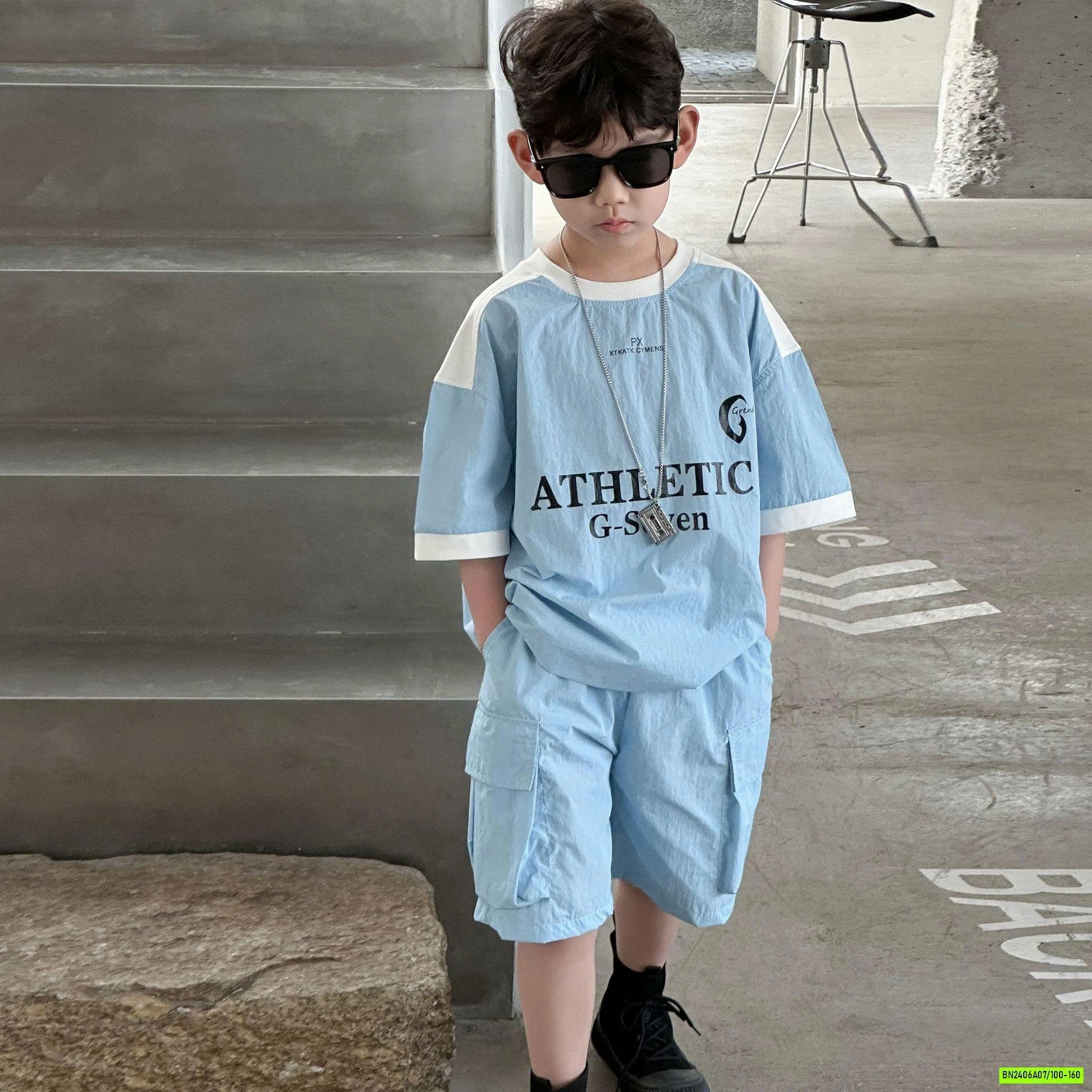 BỘ THỂ THAO GIÓ MỀM XANH