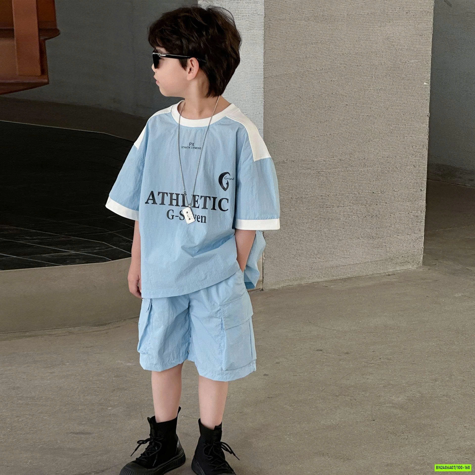 BỘ THỂ THAO GIÓ MỀM XANH