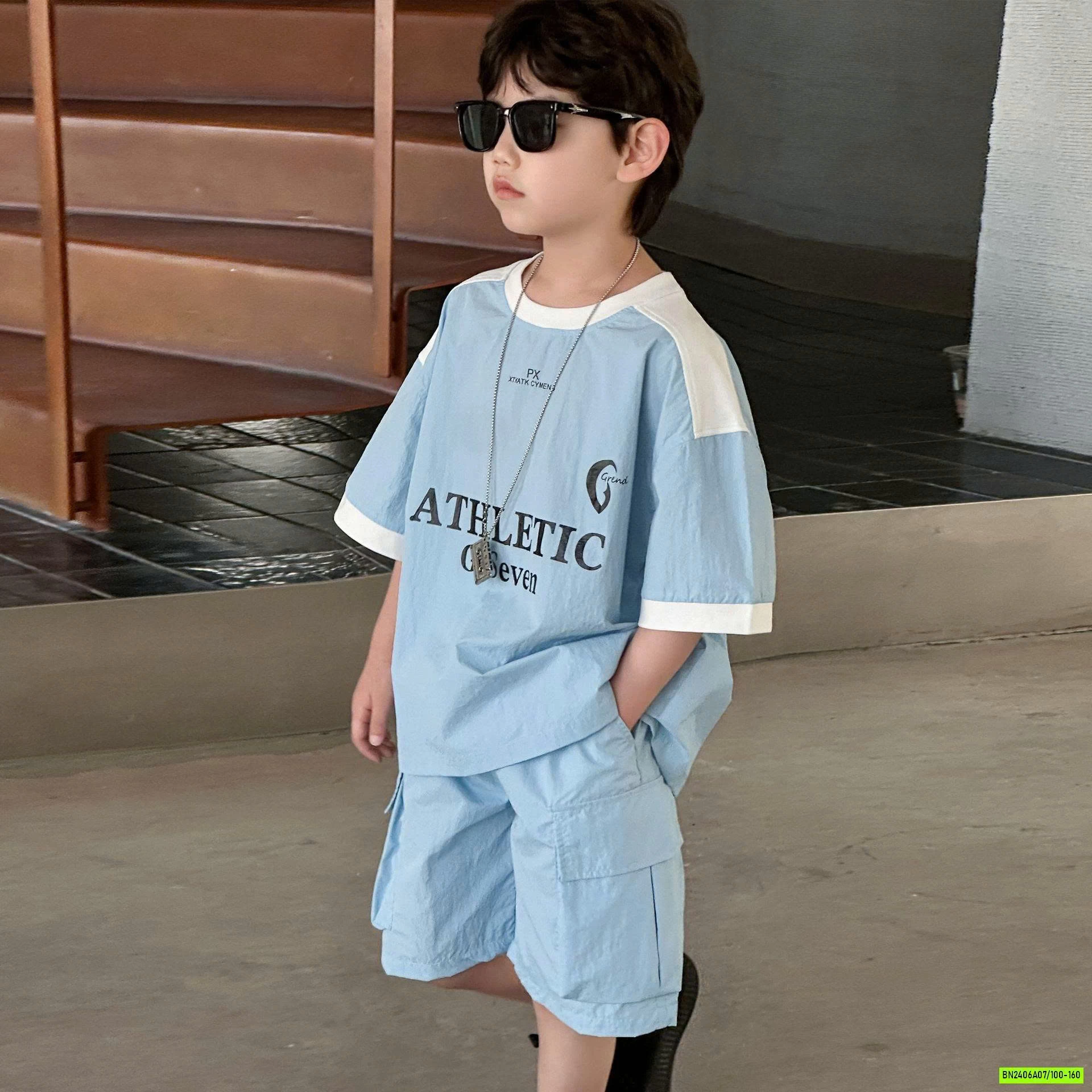 BỘ THỂ THAO GIÓ MỀM XANH