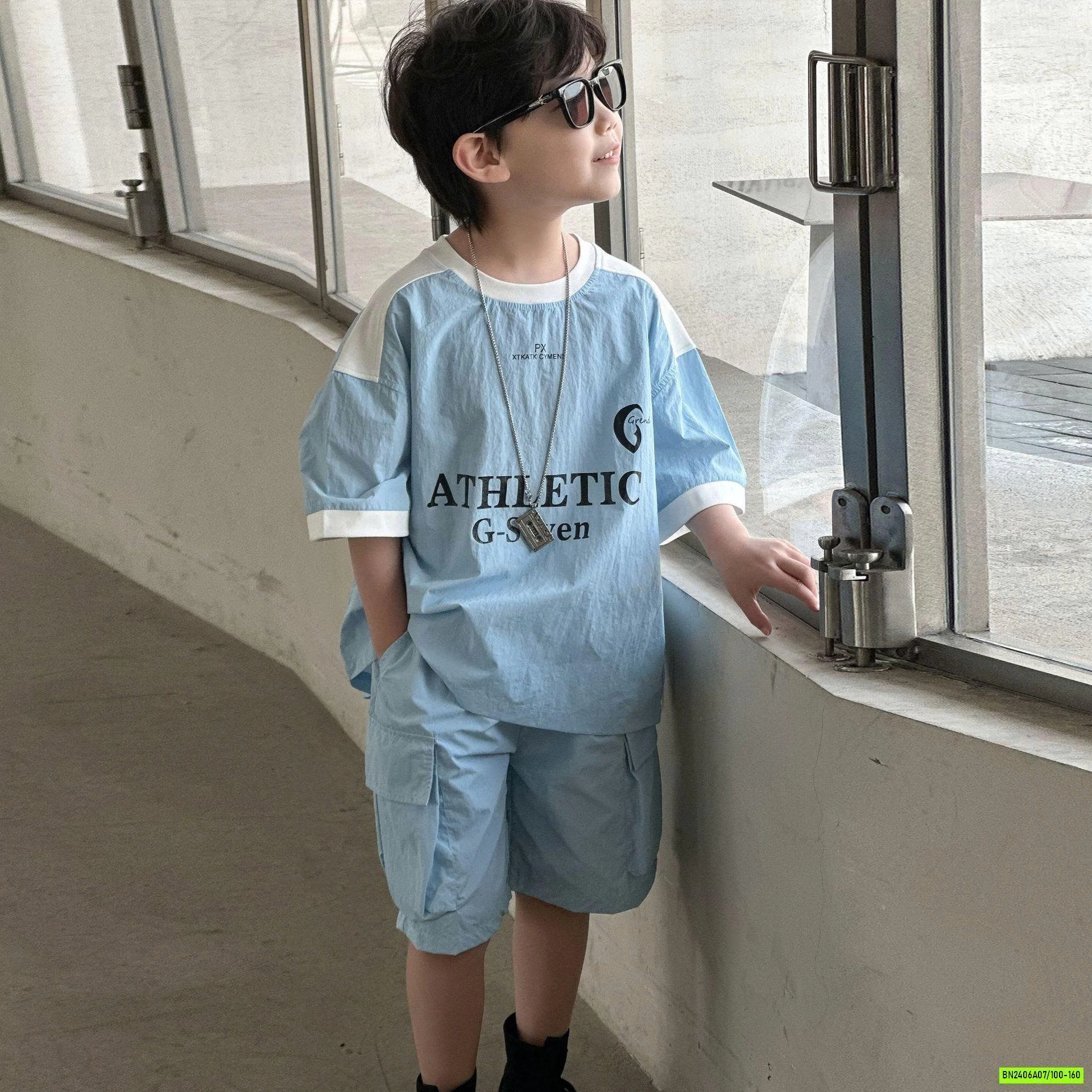 BỘ THỂ THAO GIÓ MỀM XANH