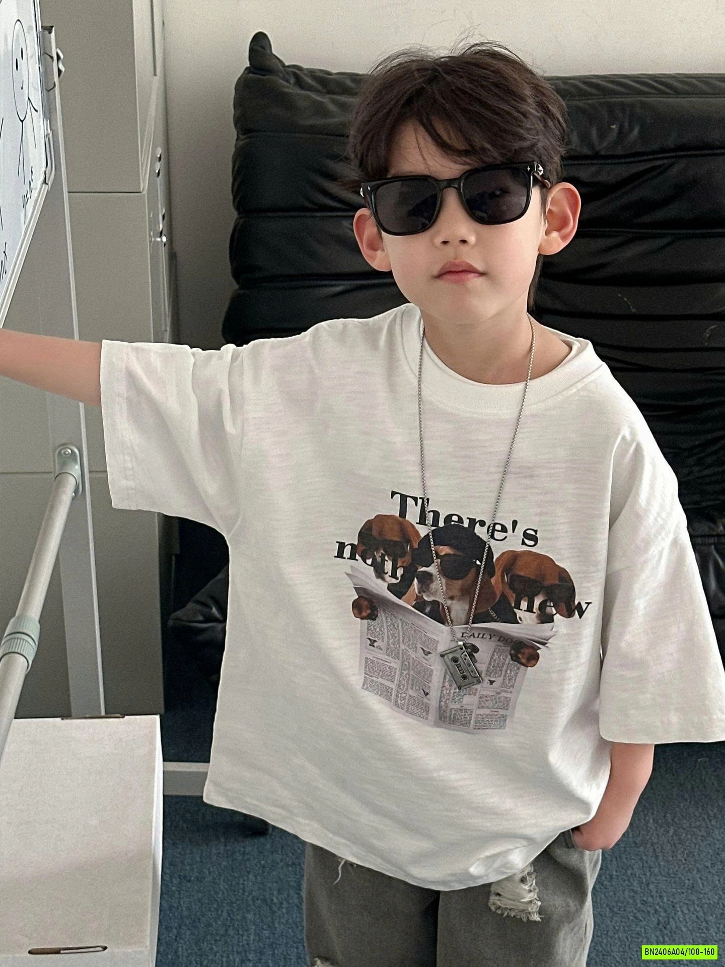 ÁO THUN XƯỚC CÚN CON