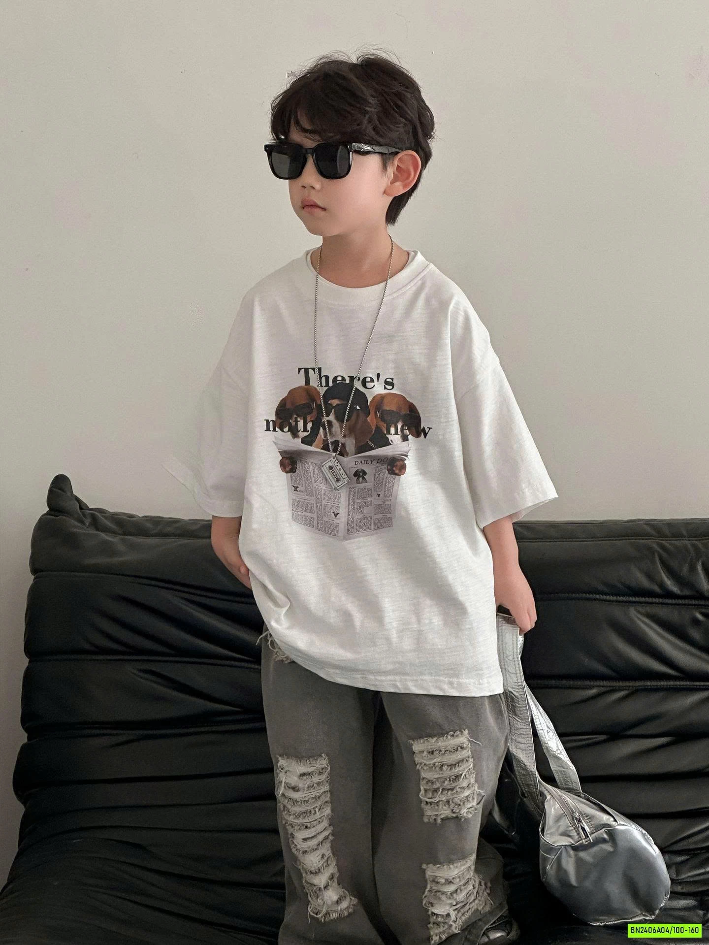 ÁO THUN XƯỚC CÚN CON