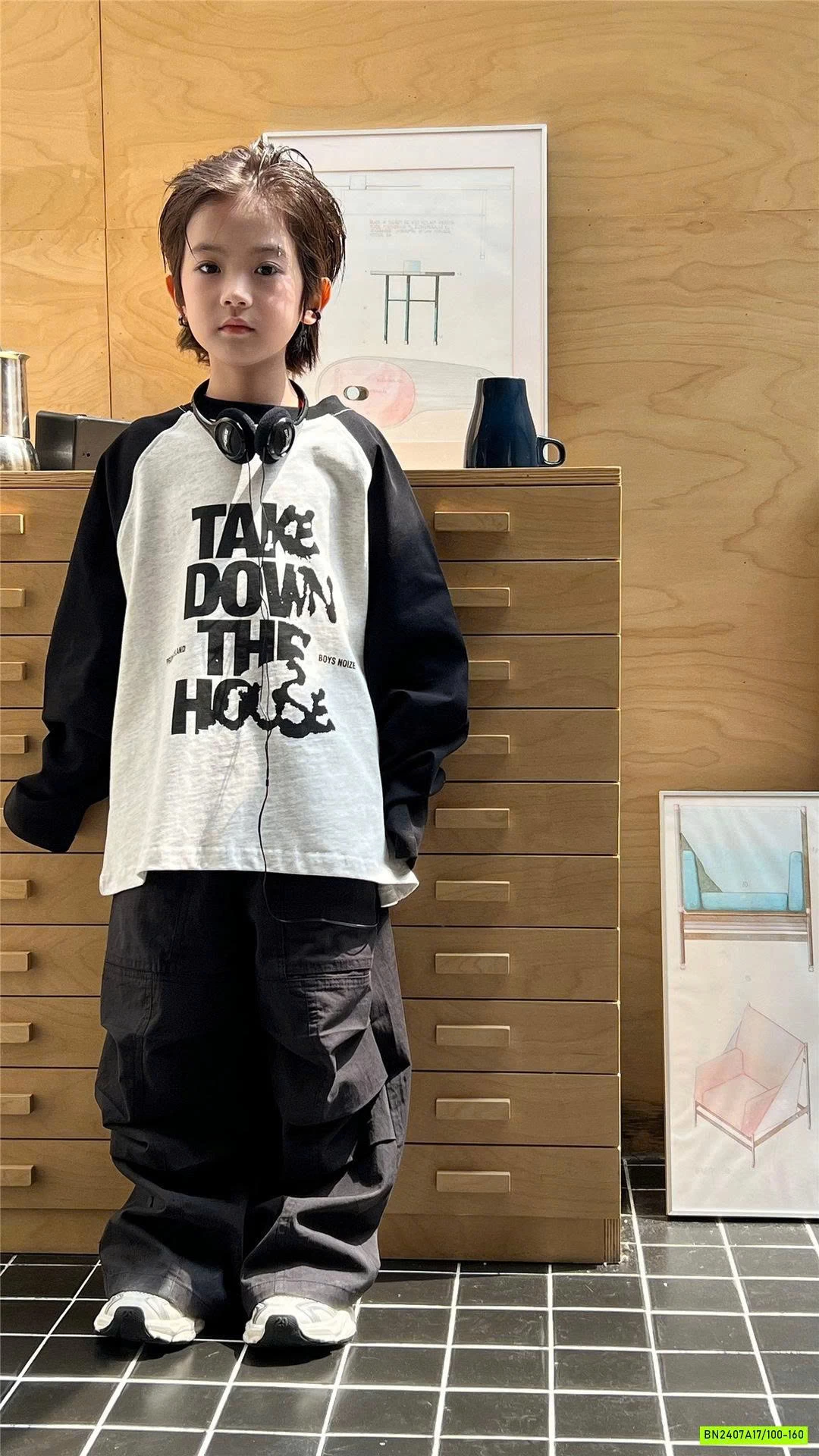 ÁO THUN CHỮ PHỐI MÀU TAY SNIDOLS