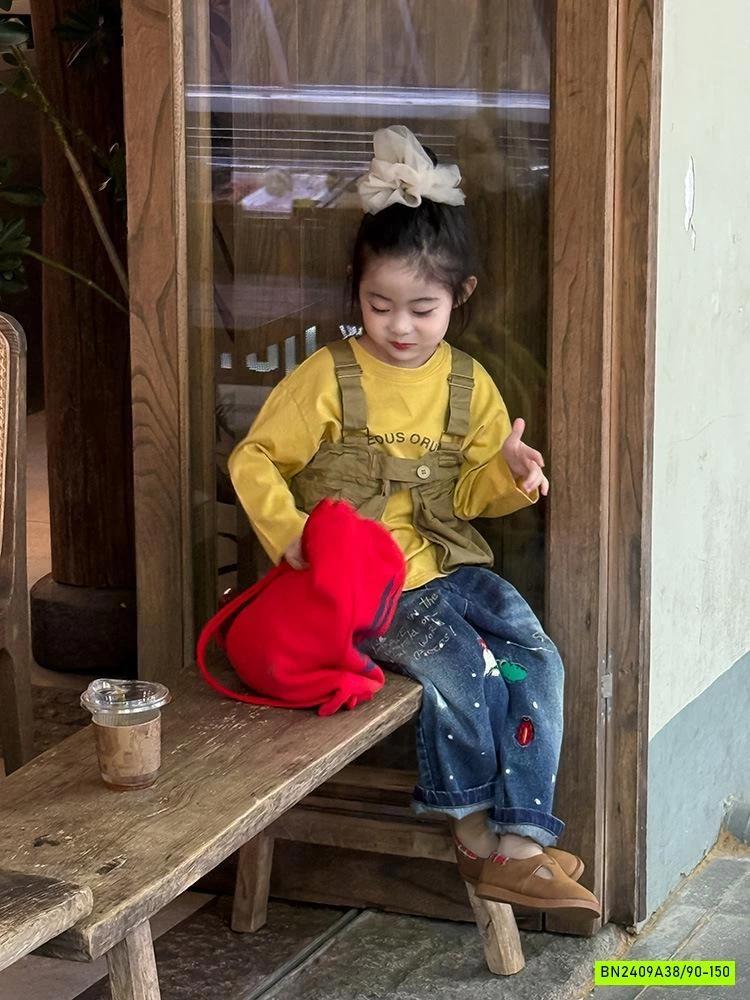 JEANS BAGGY VẢY SƠN