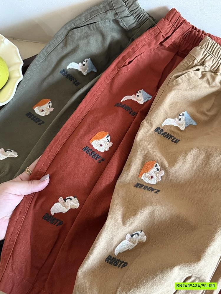 BAGGY THÊU BẢY CHÚ LÙN