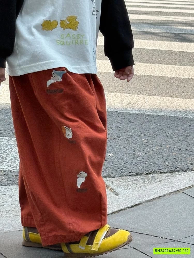 BAGGY THÊU BẢY CHÚ LÙN