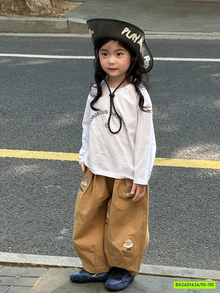 BAGGY THÊU BẢY CHÚ LÙN