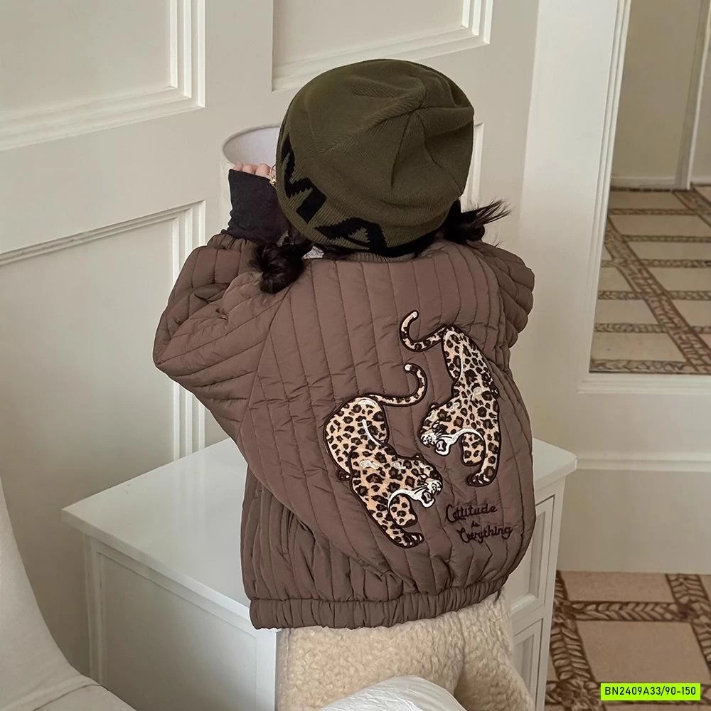 KHOÁC BOMBER THÊU HÌNH LÓT LÔNG