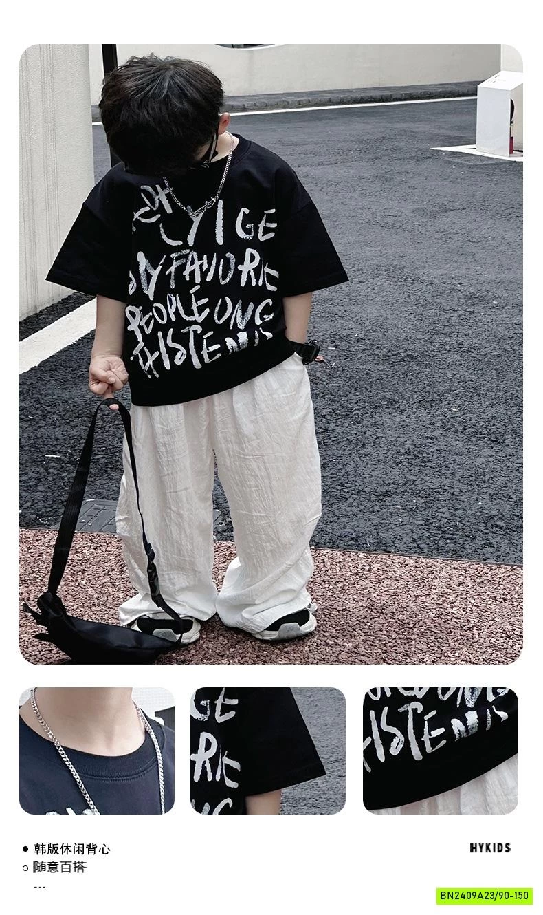 ÁO THUN ĐEN IN CHỮ TRẮNG