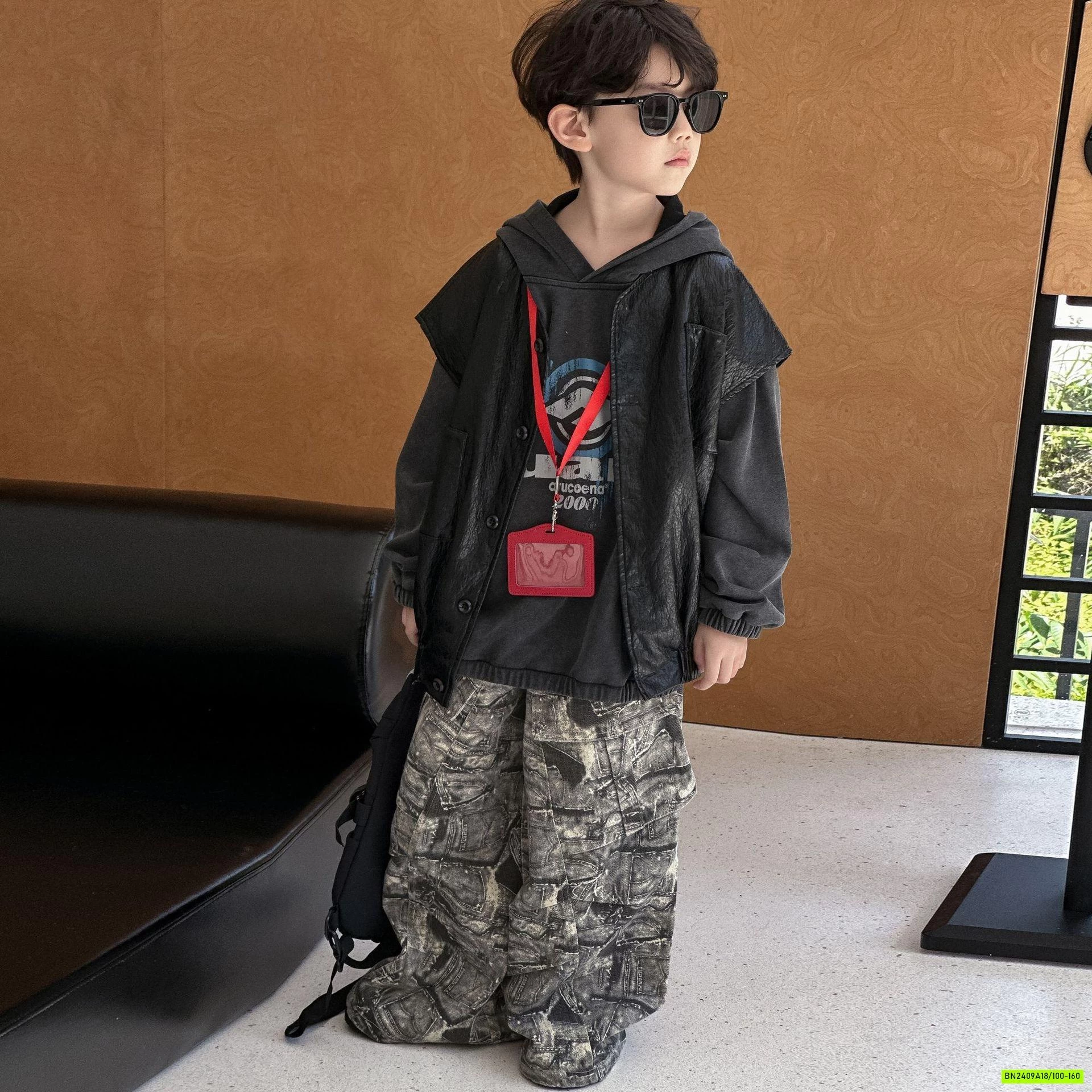 QUẦN HỌA TIẾT TÚI HỘP CÁ TÍNH