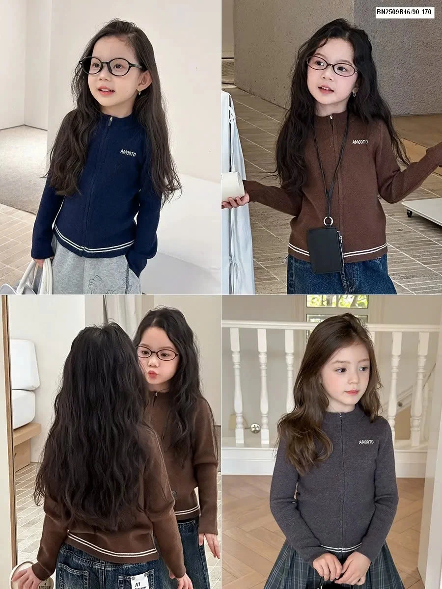 ÁO LEN KHÓA KÉO AMBB  25G103