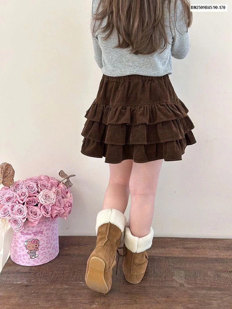 CHÂN VÁY XẾP TẦNG AMBB  25G041