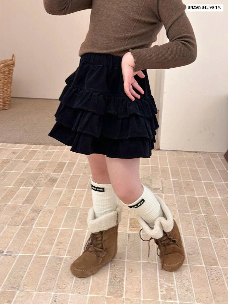 CHÂN VÁY XẾP TẦNG AMBB  25G041