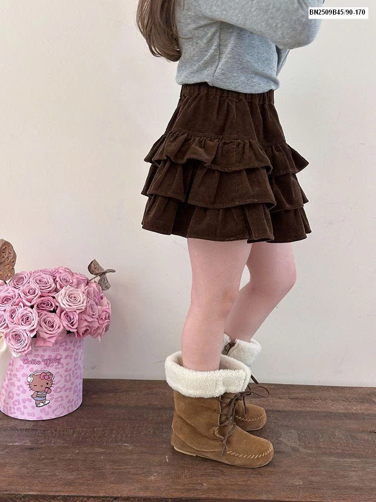 CHÂN VÁY XẾP TẦNG AMBB  25G041