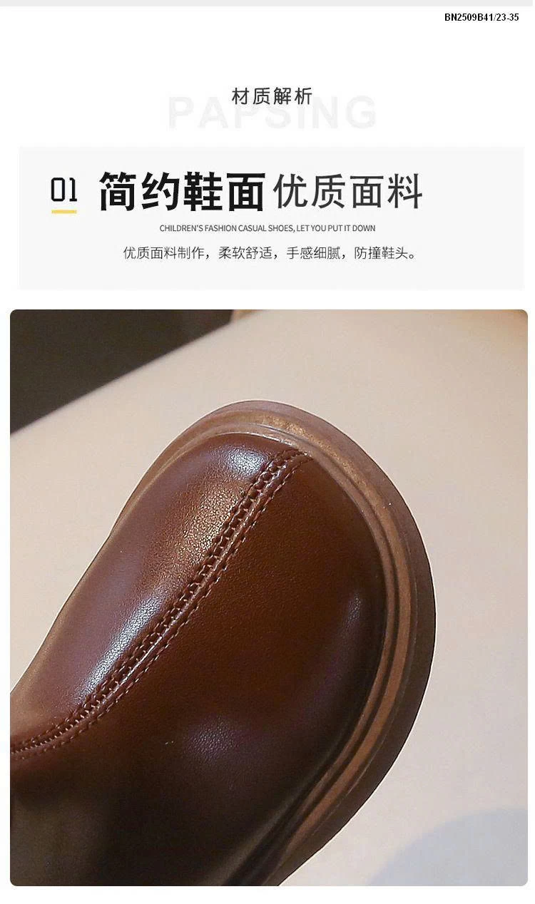 BOOT TRƠN KÉO KHÓA  CỔ NGẮN