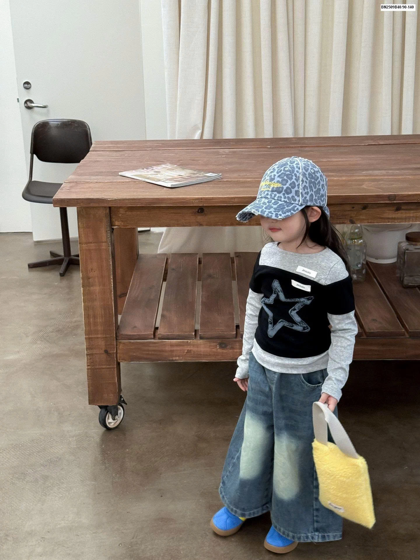 SET ÁO THUN SAO MIX QUẦN JEAN MÀI BG